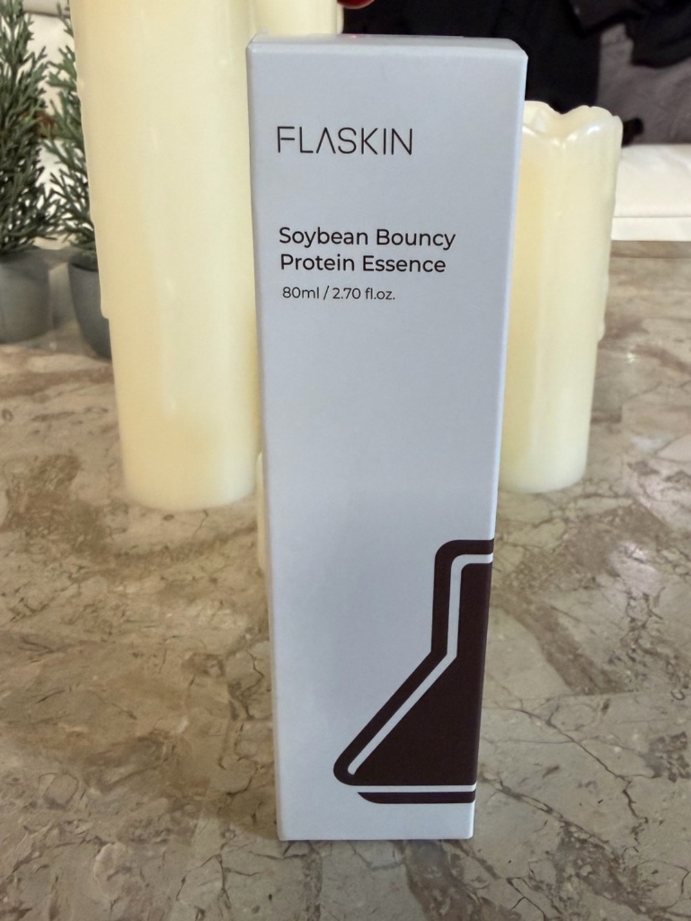 FLASKIN Soybean Bouncy Protein Essence - K Beauty